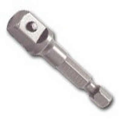 1/2" SQUARE DRIVE W/BALL X 2-1/8" LONG WITH 7/16" HEX SOCKET EXTENSION