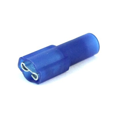 BLUE 16-14 GUAGE NYLON FULLY INSULATED .187" BLADE FEMALE