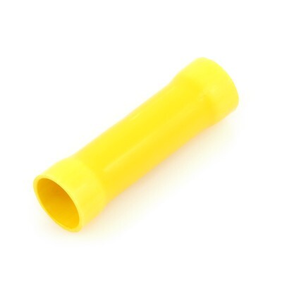 YELLOW 4 GAUGE NYLON BUTT CONNECTOR