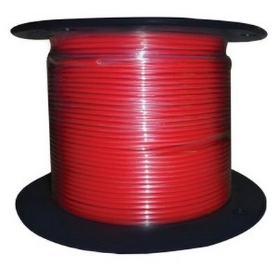 4/0 GAUGE RED SAE J1127 SGT BATTERY CABLE 50' SPOOL