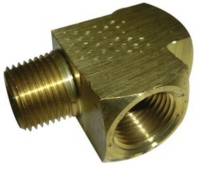 3/4" N.P.T. FEMALE TO MALE STREET TEE FITTING BRASS (3750-12)