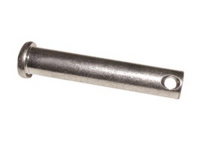 7/16" X 3" CLEVIS PIN(WITH ONE HOLE) ZINC PLATED