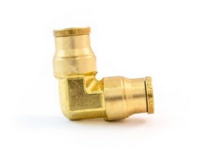 1/2" D.O.T NYLON AIR BRAKE 90* UNION ELBOW BRASS FITTING(1865X8)