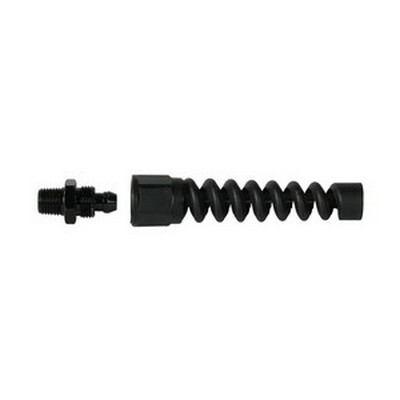 3/8" N.P.T. MALE REUSABLE SWIVEL FITTING WITH CORD GRIP FOR 1/2" I.D. HOSE