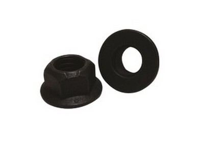 1/2-13 TOP LOCK FLANGE NUT GRADE G PHOSPHATE & OIL FINISH