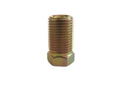 1/4" INVERTED FLARE LONG LINE NUT ZINC PLATED (7896-4)
