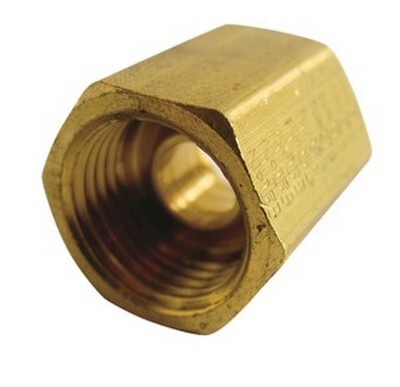 1/2" INVERTED FLARE UNION FITTING BRASS (302-8)