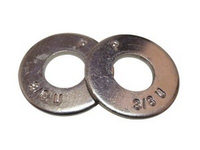 7/8" USS FLAT WASHER LOW CARBON ZINC PLATED USA MADE