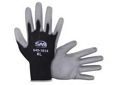 X-LARGE PAWZ KNIT GLOVE, POLYURETHANE PALM, FLEXIBLE & ABRASION RESISTANT 1 PAIR