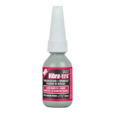 RED THREADLOCKER HIGH STRENGTH-LARGE DIAMETER 10ML