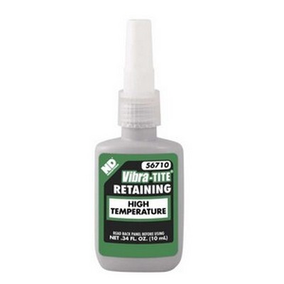 GREEN ANAEROBIC HIGH TEMPURATURE LARGE GAP RETAINING COMPOUND 10 ML BOTTLE