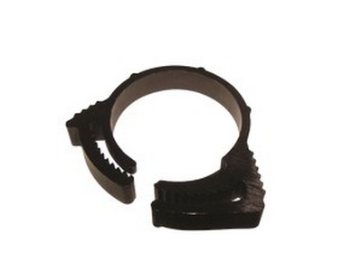 61/64" SINGLE BOND BLACK NYLON HOSE CLAMP