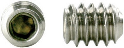 1/4-20 X 3/8" STAINLESS STEEL CUP POINT SET SCREW 18-8(304)