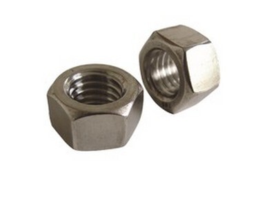 7/16-14 STAINLESS STEEL FINISHED HEX NUT 18-8(304)