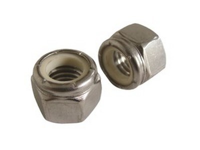 M4-.70 STAINLESS STEEL NYLON INSERT LOCKING NUT A2-70