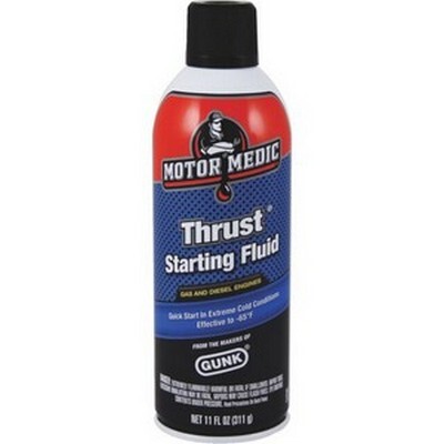 GUNK MOTOR MEDIC THRUST STARTING FLUID 11 OZ. AEROSOL