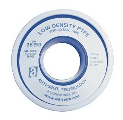 1/2" WIDE X 520" LONG TEFLON TAPE