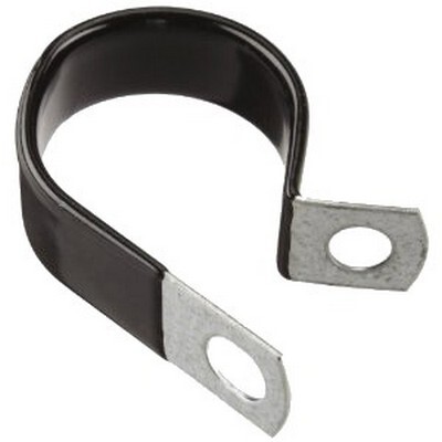 1/4" I.D. GALVANIZED CLOSED CLAMP VINYL DIPPED 13/32" MOUNTING HOLE