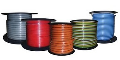 GREEN 14 GAUGE SAE J1128 PRIMARY WIRE 100' SPOOL