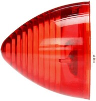 TRUCK-LITE RED 2-1/2" BEEHIVE MARKER & CLEARANCE LIGHT 10 SERIES