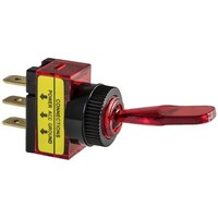 ILLUMINATED TOGGLE SWITCH-RED