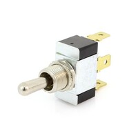 COLE HERSEE 55033-01 MOMENTARY ON-OFF-ON TOGGLE SWITCH 3 SPADE TERMINALS