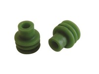 WEATHER PACK 16-14 GAUGE CABLE SEAL GREEN SILICONE