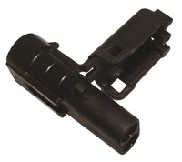 2-CAVITY CONNECTOR SHROUD SHELL FOR MALE TERMINAL