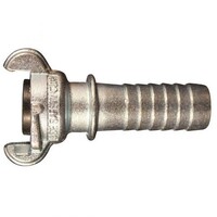 1" HOSE BARB CHICAGO/UNIVERSAL COUPLING STEEL ZINC PLATED