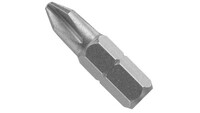 #2 PHILLIPS X 1-1/2" LONG WITH 1/4" HEX SHANK INSERT BIT