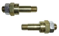 3/8-16 X 1" LONG SIDEMOUNT BATTERY BOLT WITH EXTENSION STUD SOLID BRASS