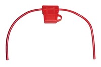 IN-LINE STANDARD BLADE FUSE HOLDER WITH COVER 12 GUAGE WIRE