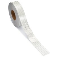 WHITE REFLECTIVE CONSPICUITY TAPE 150' ROLL