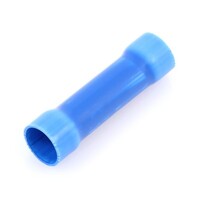 BLUE 16-14 GAUGE VINYL BUTT CONNECTOR