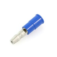 BLUE 16-14 GUAGE VINYL .180" MALE BULLET CONNECTOR