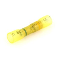 YELLOW 12-10 TO 16-14 GAUGE CRIMP & SEAL HEAT SHRINK STEP-DOWN BUTT CONNECTOR