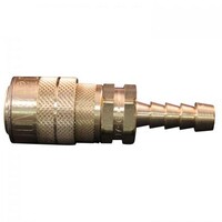 717-6 MILTON AIR COUPLER STYLE "M" WITH 3/8" HOSE BARB