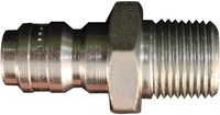 #1767 MILTON PRESSURE WASHER STRAIGHT THRU PLUG WITH 3/8" N.P.T. MALE THREAD