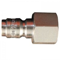 #1768 MILTON PRESSURE WASHER STRAIGHT THRU PLUG WITH 3/8" N.P.T. FEMALE THREAD