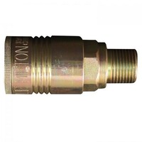 #1806 MILTON AIR COUPLER STYLE "P" WITH 3/8" N.P.T. MALE THREAD