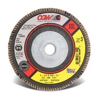 4-1/2" X 5/8-11 X 40 GRIT CGW XL PREMIUM Z3 FLAP DISC TYPE 27