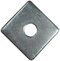 3/16" I.D. X 1/2" O.D. SQUARE STEEL BACK-UP WASHER ZINC PLATED SS-6