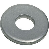 3/16" I.D. X 1/2" O.D. ROUND ALUMINUM BACK-UP WASHER AS-10