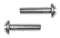 6-32 X 1-1/2" SLOTTED ROUND HEAD M/S ZINC PLATED