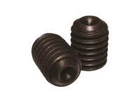 4-40 X 1/2" BLACK OXIDE SOCKET CUP POINT SET SCREW ALLOY