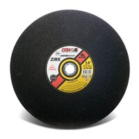 14" X 3/32" X 1" CGW DOUBLE REINFORCED ZIRCONIA CUT-OFF WHEEL