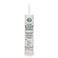 WHITE RTV SILICONE 11 OUNCE CAULK GUN TUBE