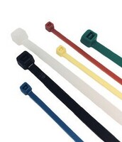 1000 PC MULTI-COLORED CABLE TIE ASSORTMENT