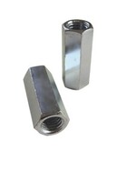 1/4-20 X 7/8" LONG ECONOMY COUPLING NUT ZINC PLATED