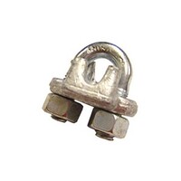 1/2" DROP FORGED STEEL WIRE ROPE CLIP HOT DIP GALVANIZED